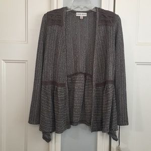 NWT Knox Rose Grey Sweater- Size S